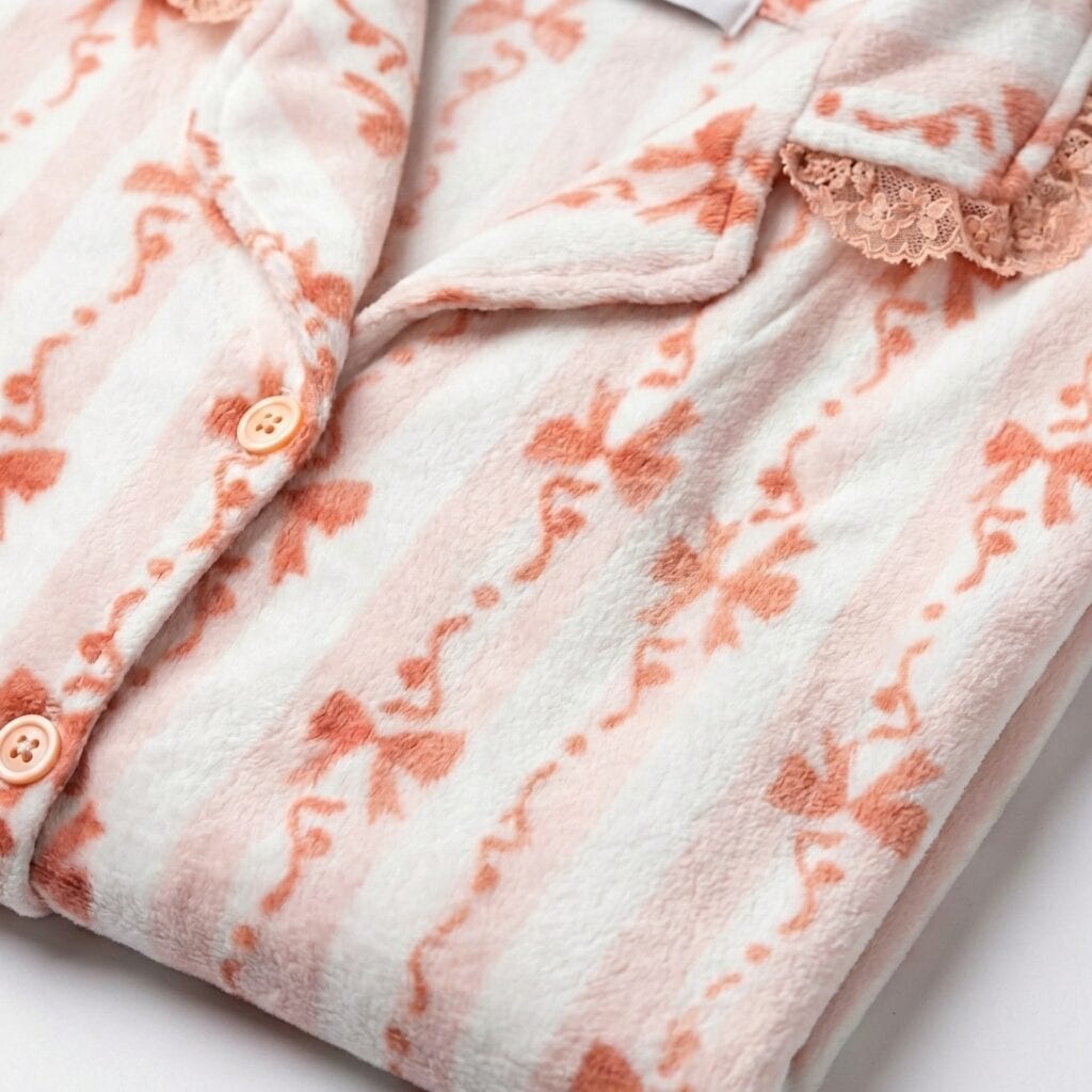 The same garment, photographed on a phone and generated as a studio shot — after
